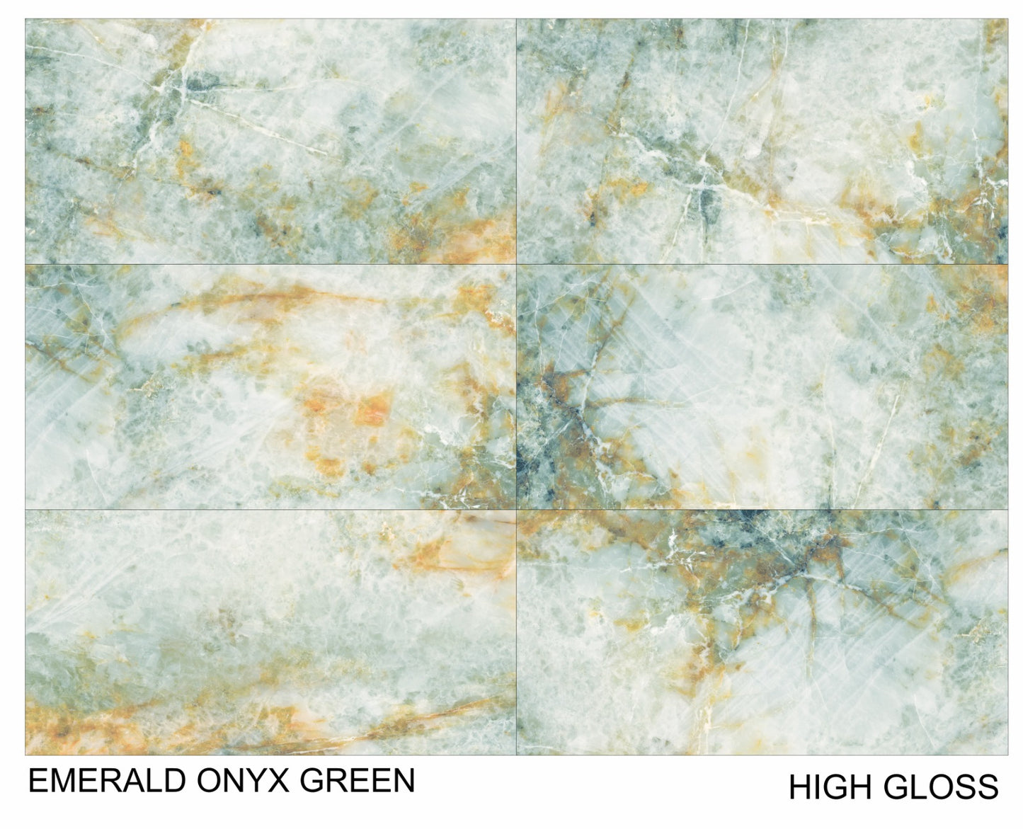 CARRELAGE LUXE EFFET MARBRE EMERALD GREEN