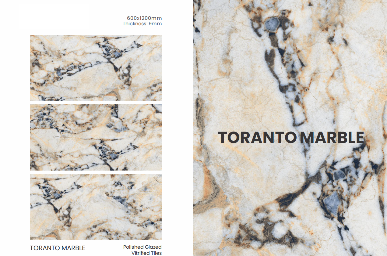 CARRELAGE LUXE EFFET MARBRE TORONTO MARBRE