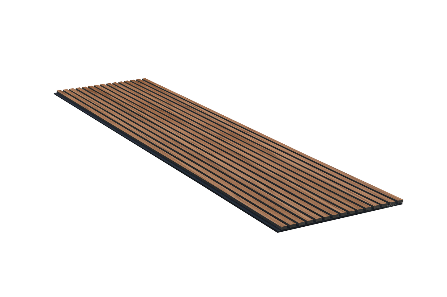 PANNEAUX ACOUSTIQUE NOYER NOIR 60x240cm